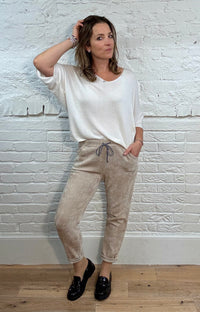 The Ella Chenille Trousers