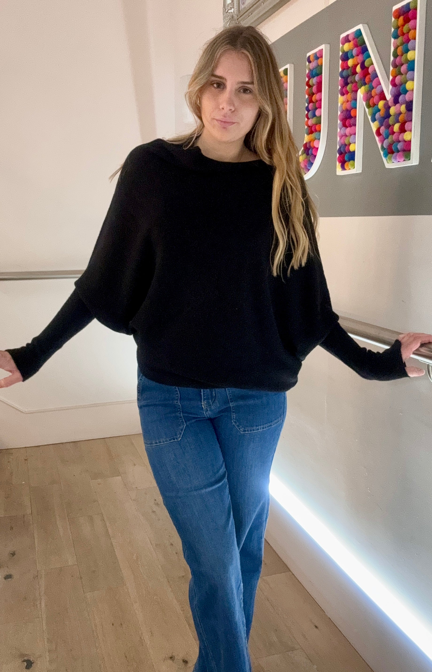 The Carrie Asymmetric Jumper