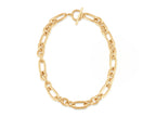 Maude Oval Links Tbar Statement Necklace