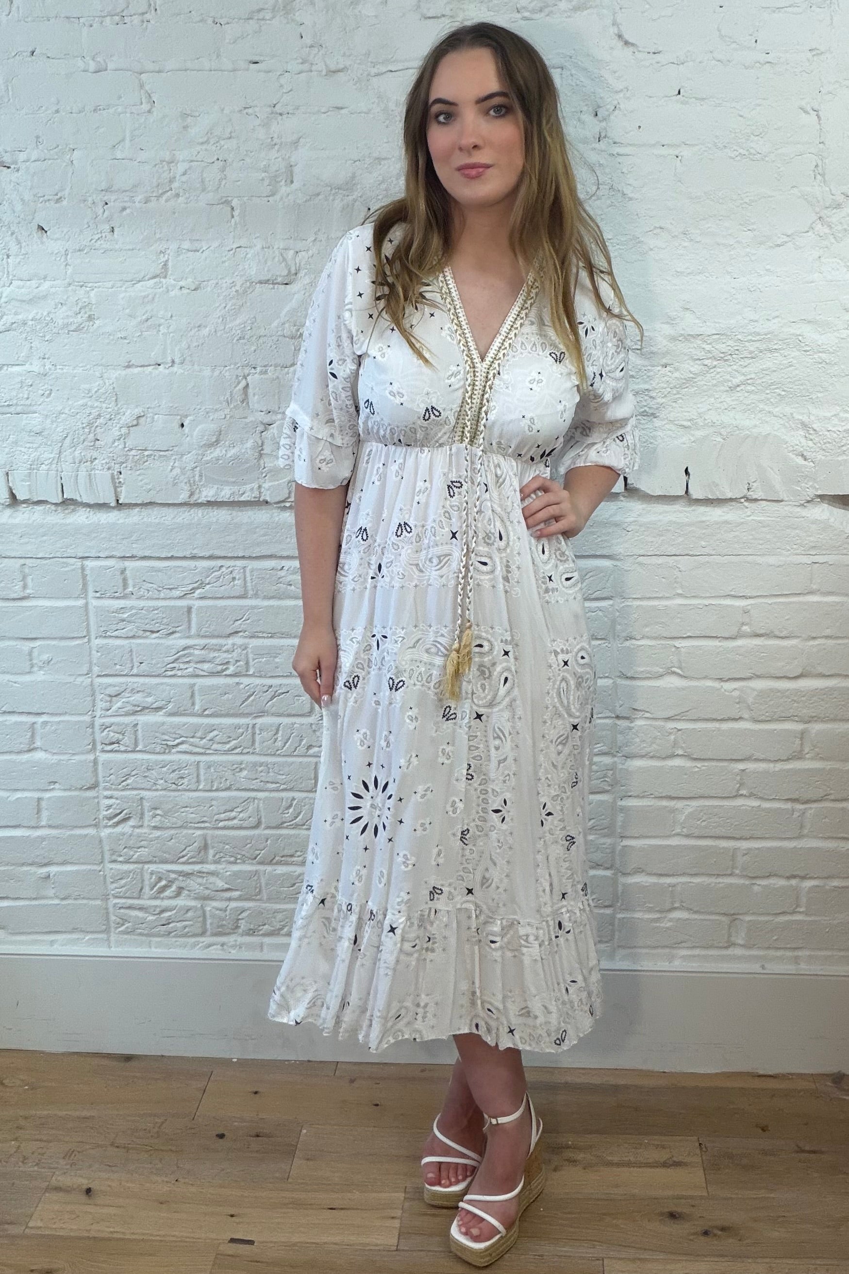 Ravina Boho Maxi Dress – Luna UK