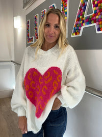 Chunky Heart Jumper