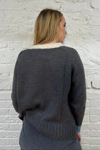 The Farrah Contrast Trim Sweater