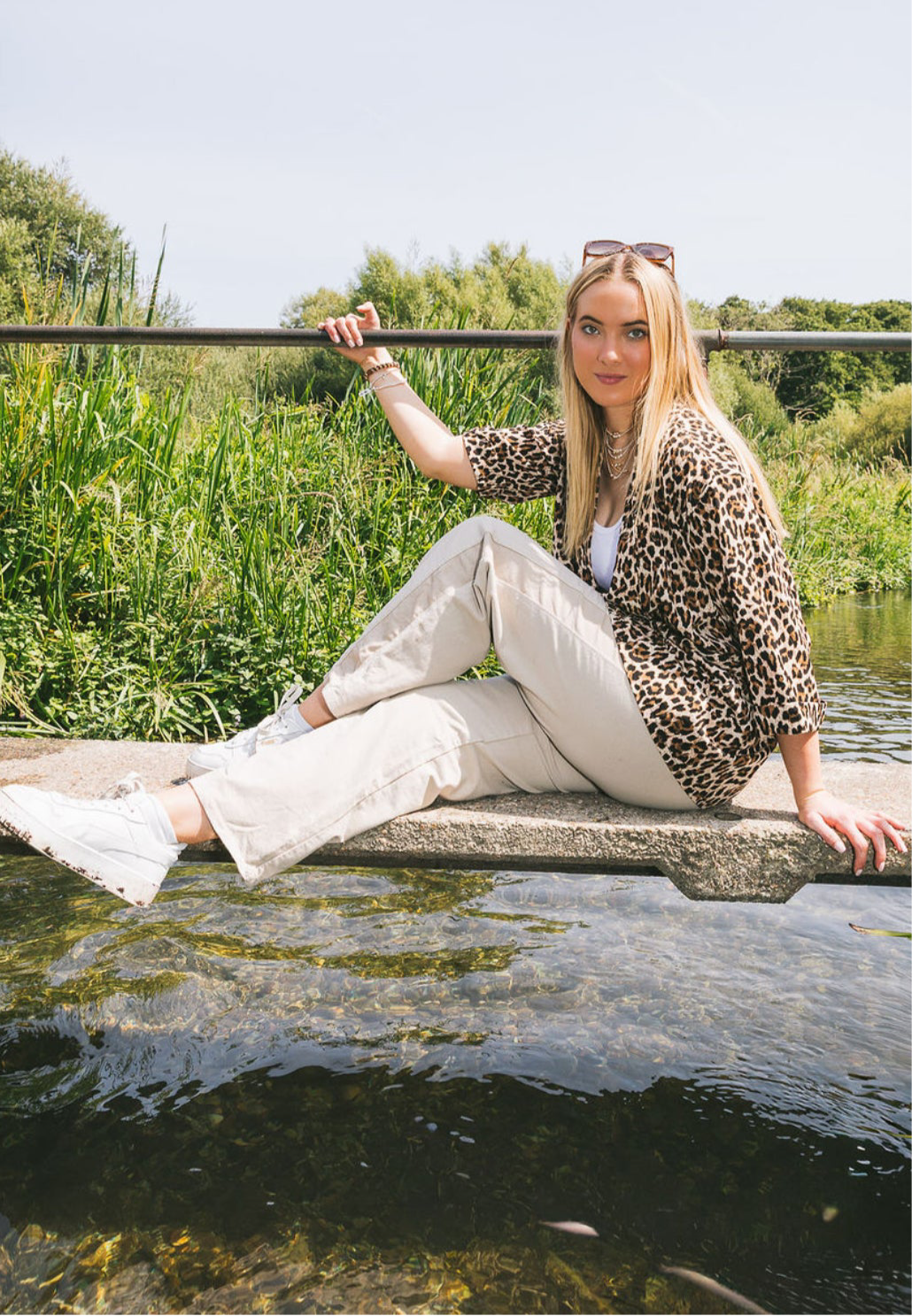 Leopard Print Blazer