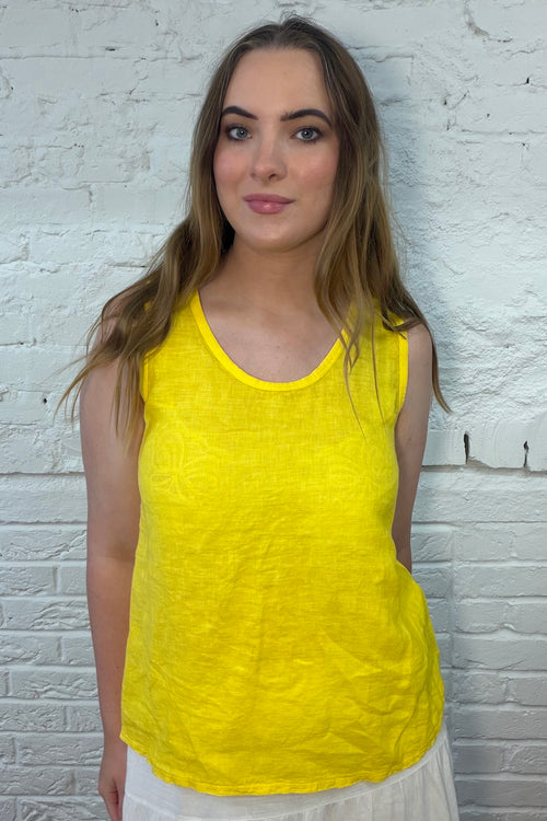 Josette Linen Top