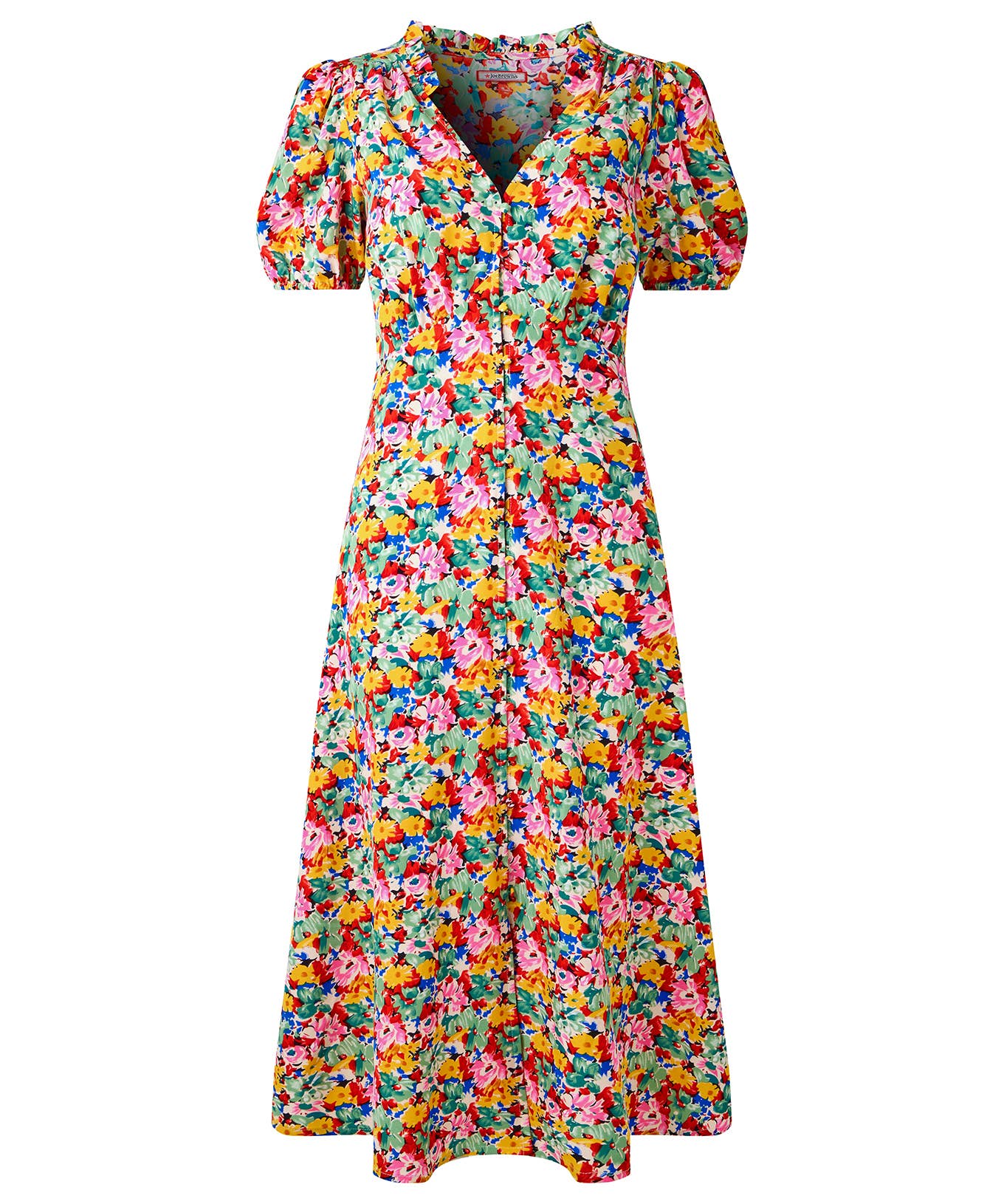 Floral Fancy Printed Midi Dress