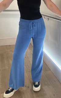 Wide Leg Knitted Trousers