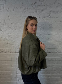 Maven Oversized Bomber Jacket