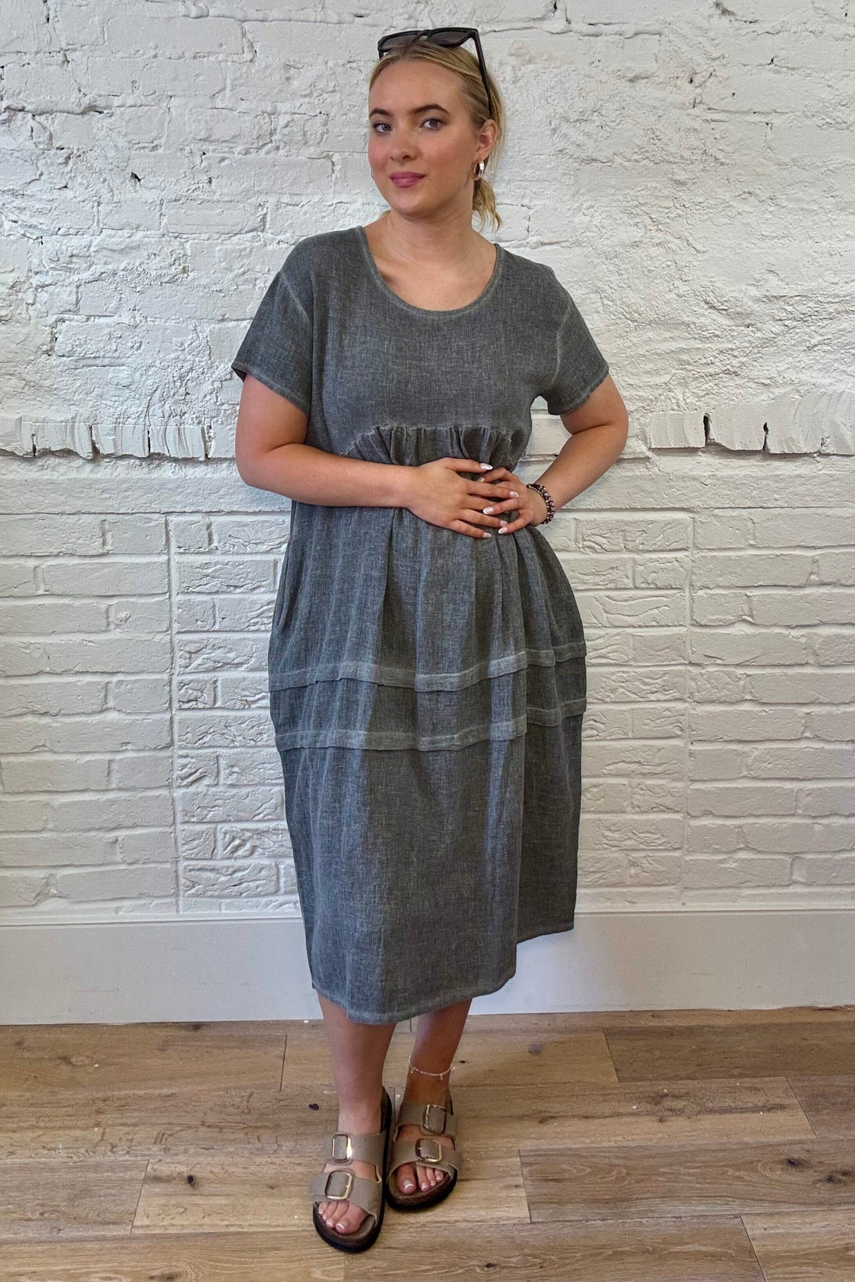 Cotton & Linen Mix Dress