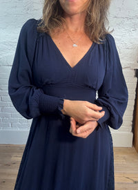 Juliette Lace Panel Maxi Dress