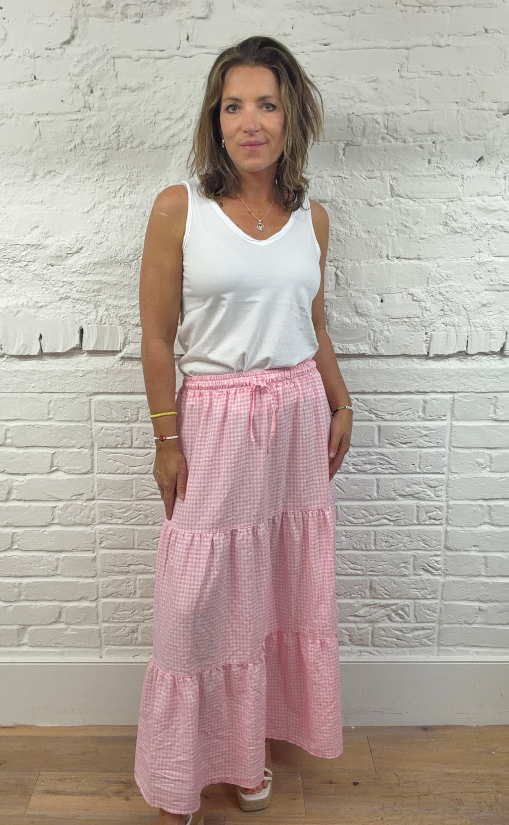 Annie Tiered Maxi Skirt