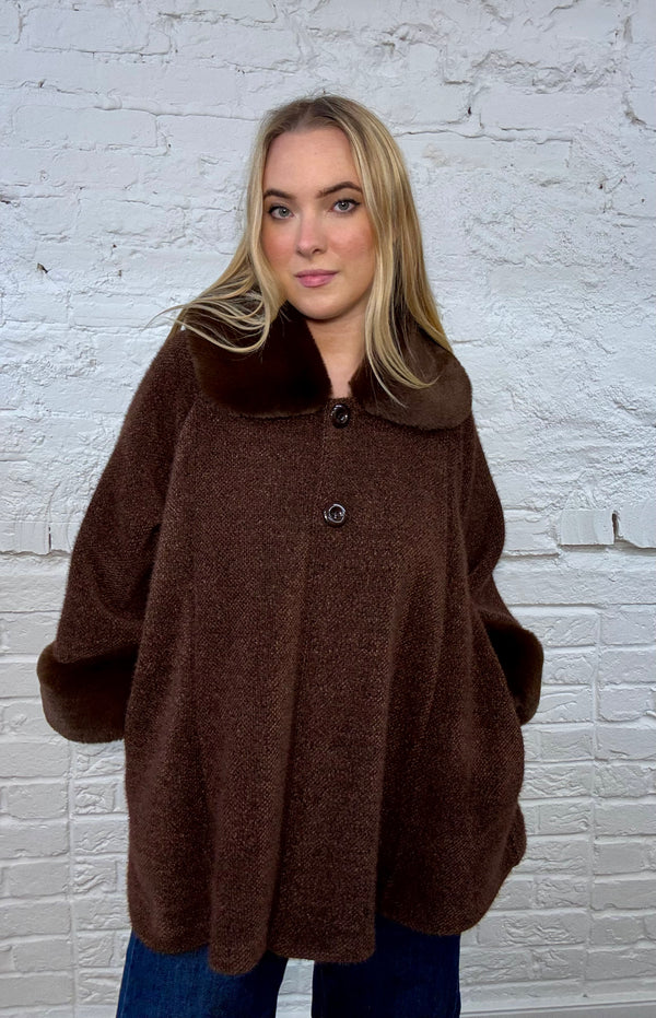 The Sophia Luxe Swing Coat