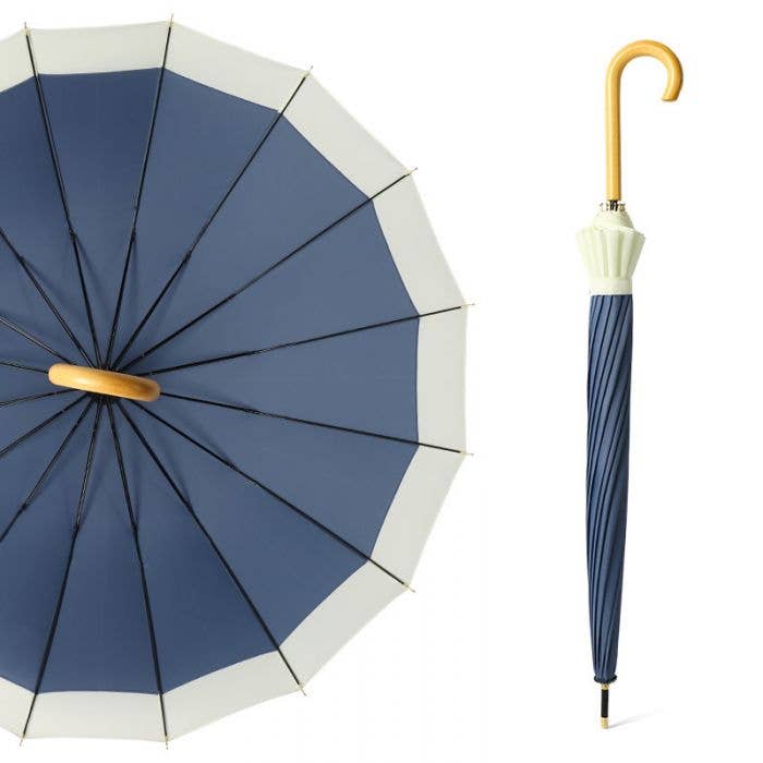 Two Tone Pastel Colour Umbrella