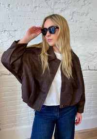 Maven Oversized Bomber Jacket