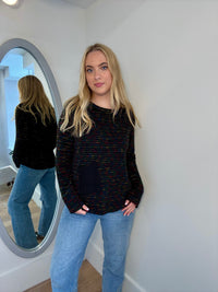 Fleck Top With Pocket