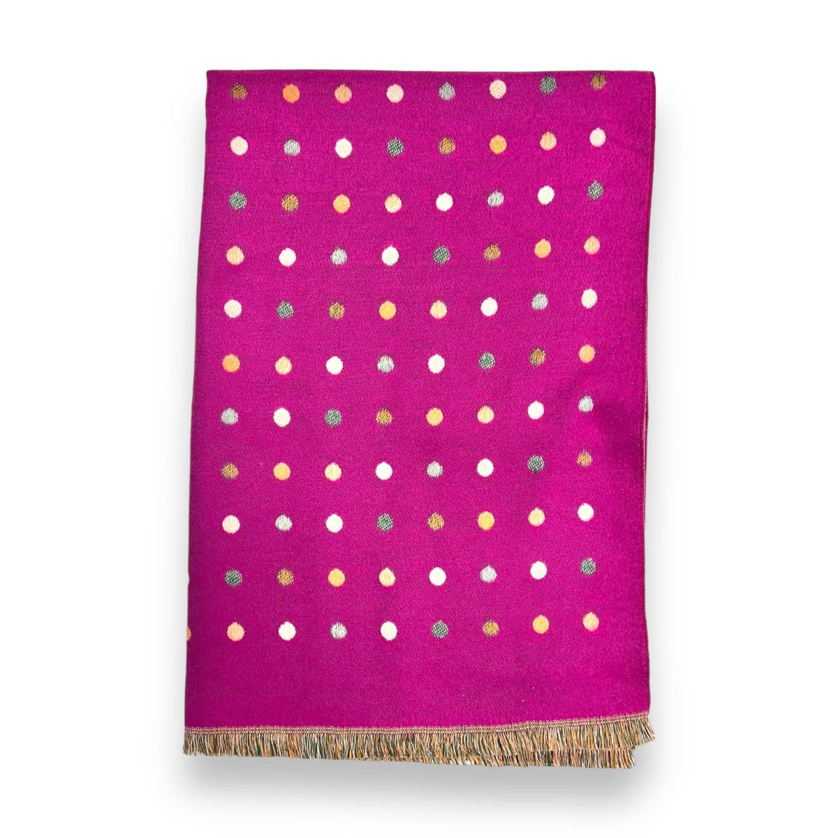 Multi Coloured Dots Scarf