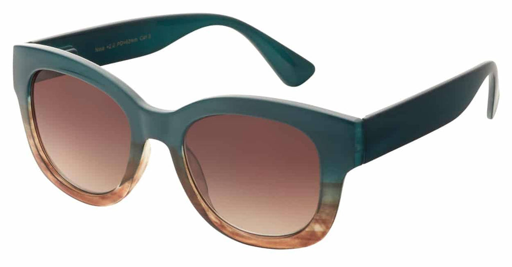 Phoenix Teal Eco Friendly Sun Reading Glasses