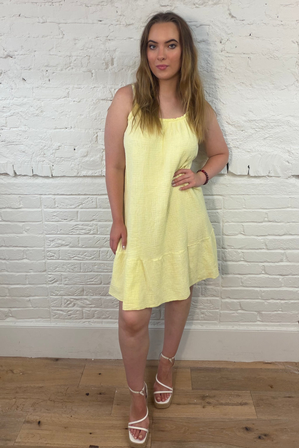 Dolly Cotton Swing Dress