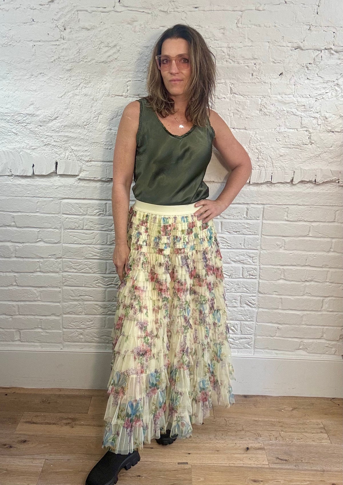 Petal Ruffle Dream Skirt