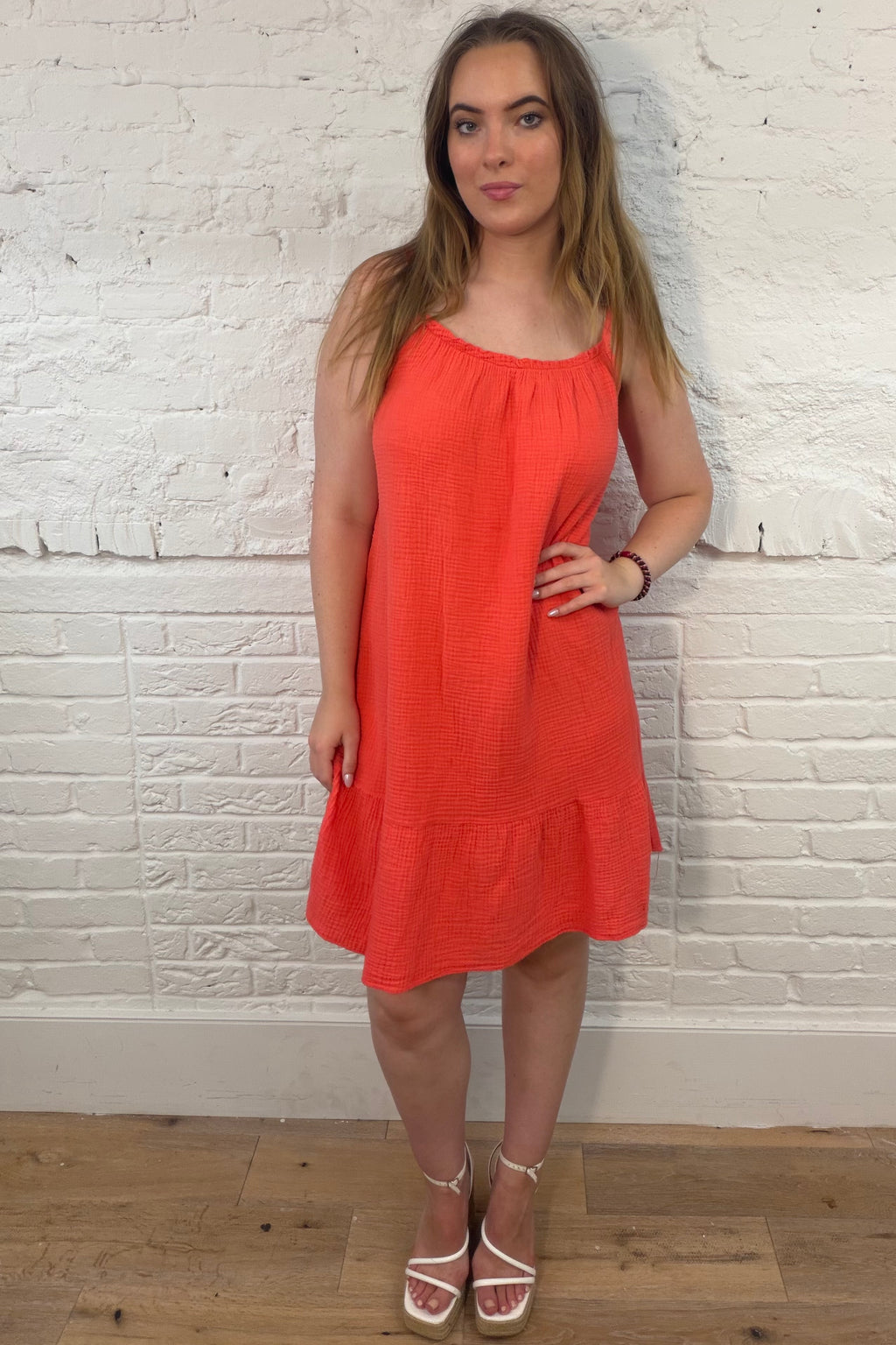 Dolly Cotton Swing Dress