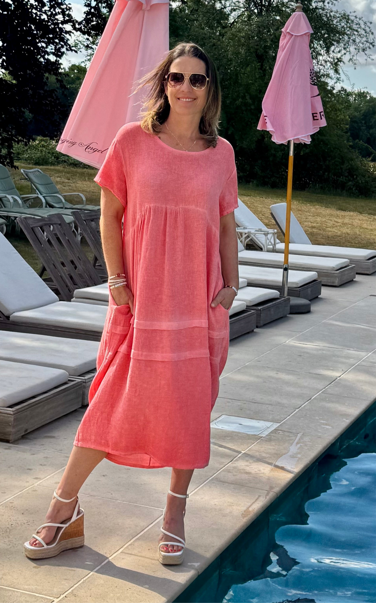 Cotton & Linen Mix Dress