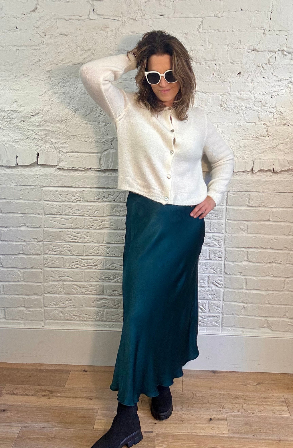Sasa Satin Skirt
