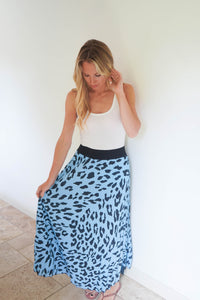 Cheetah Print Skirt