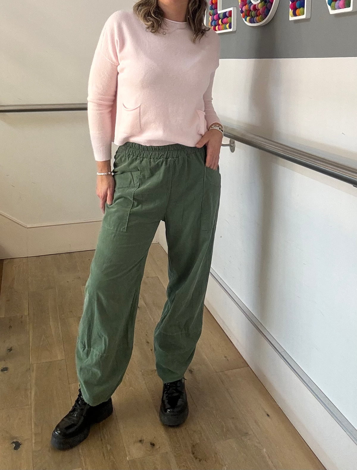 Cord Relaxed Fit Trousers