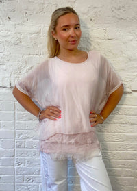 Silk Double Layer Top (OS 10-16)