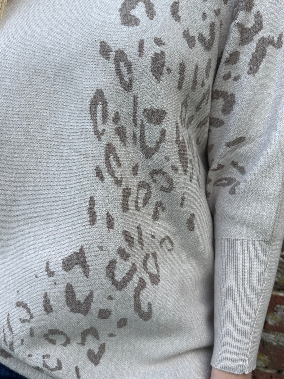 Effortless Leopard Jumper