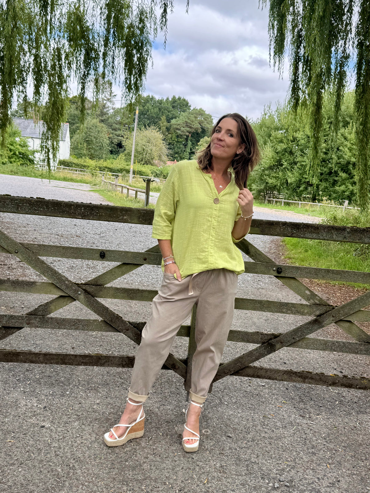 Gold Belt Magic Trousers