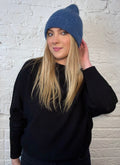 Ribbed Alpaca Mix Beanie