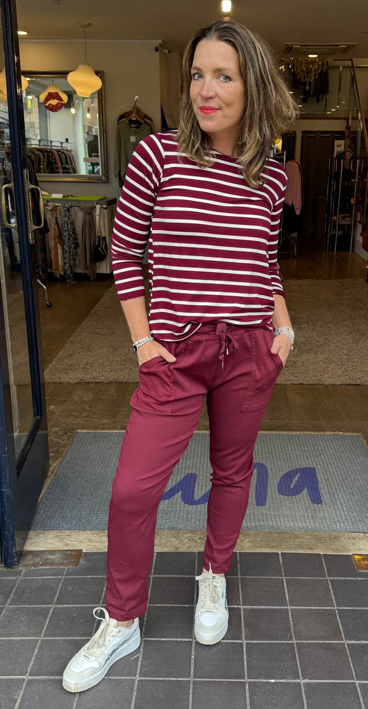 Billi Stretch Trouser With Pockets