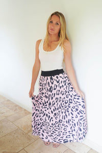 Cheetah Print Skirt