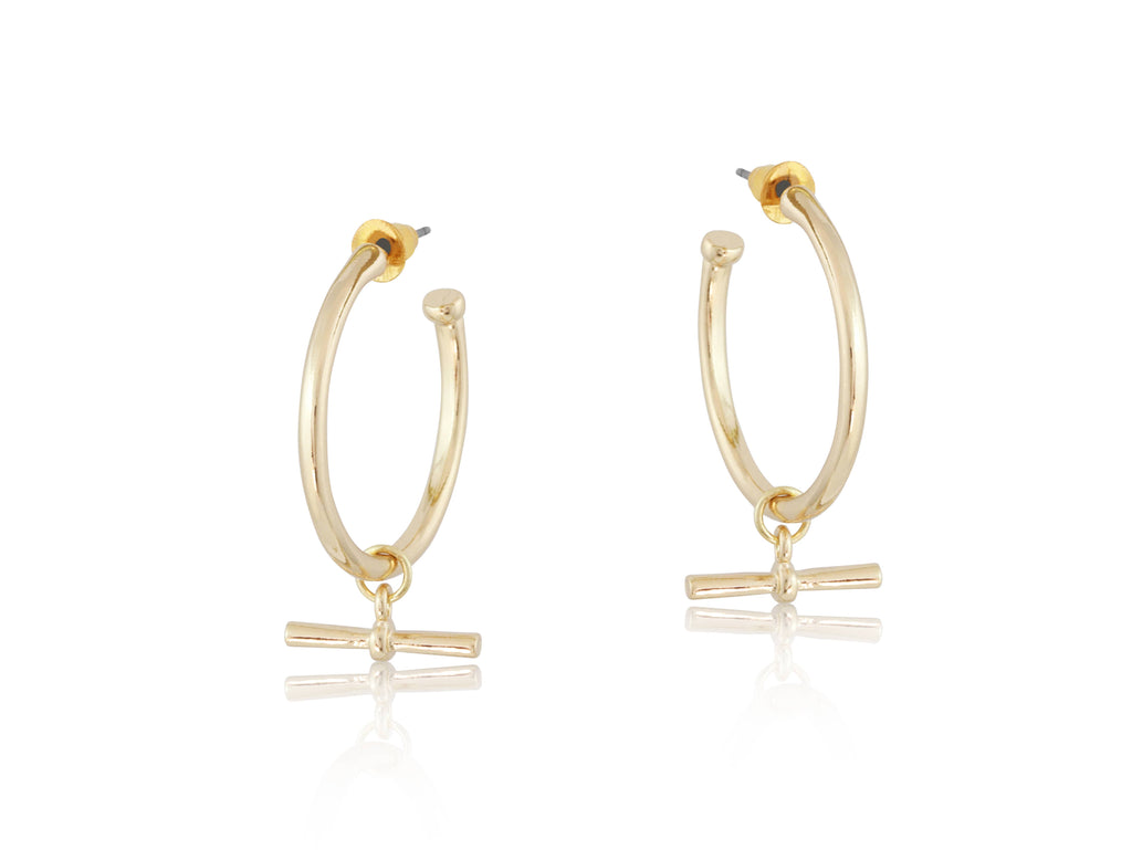 Octavia T-bar Hope Earrings