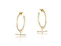 Octavia T-bar Hope Earrings