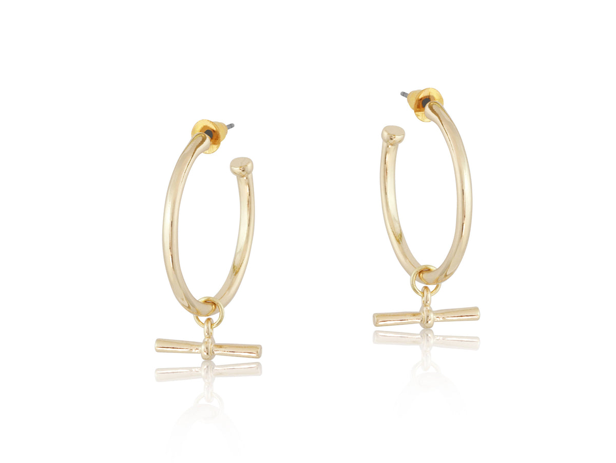 Octavia T-bar Hope Earrings