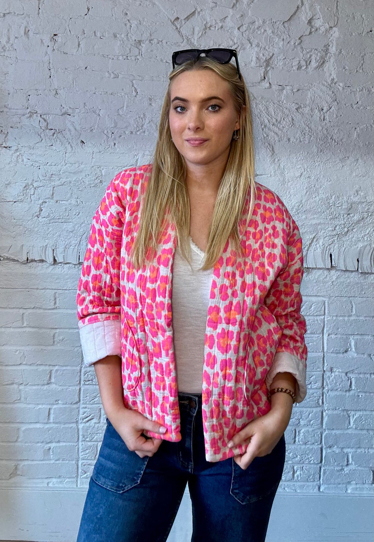 Leopard Quilted Jacket