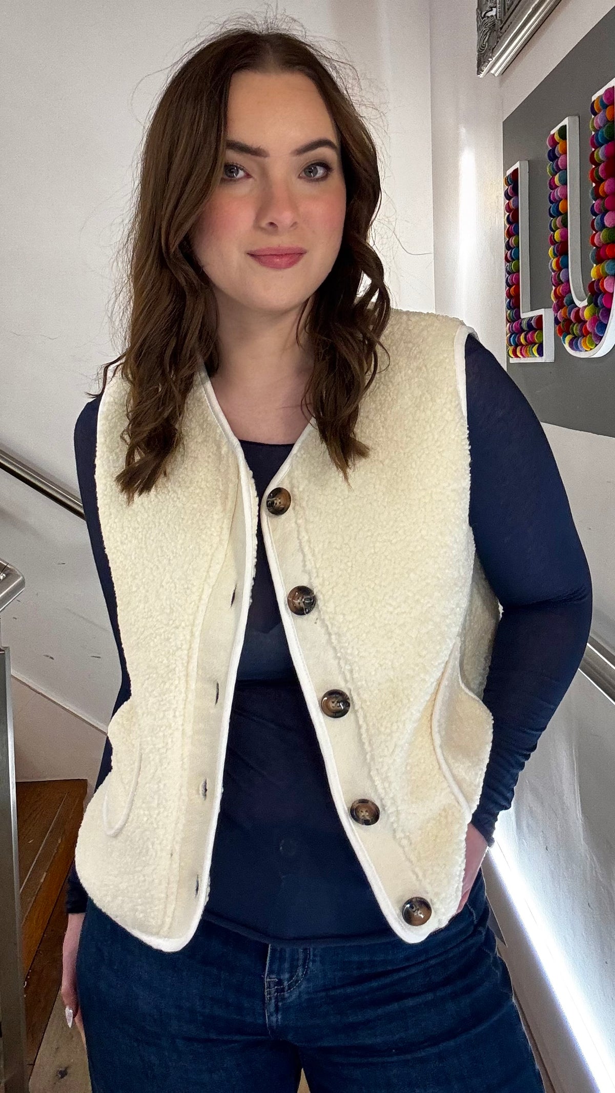 The Charlie Cashmere Blend Top