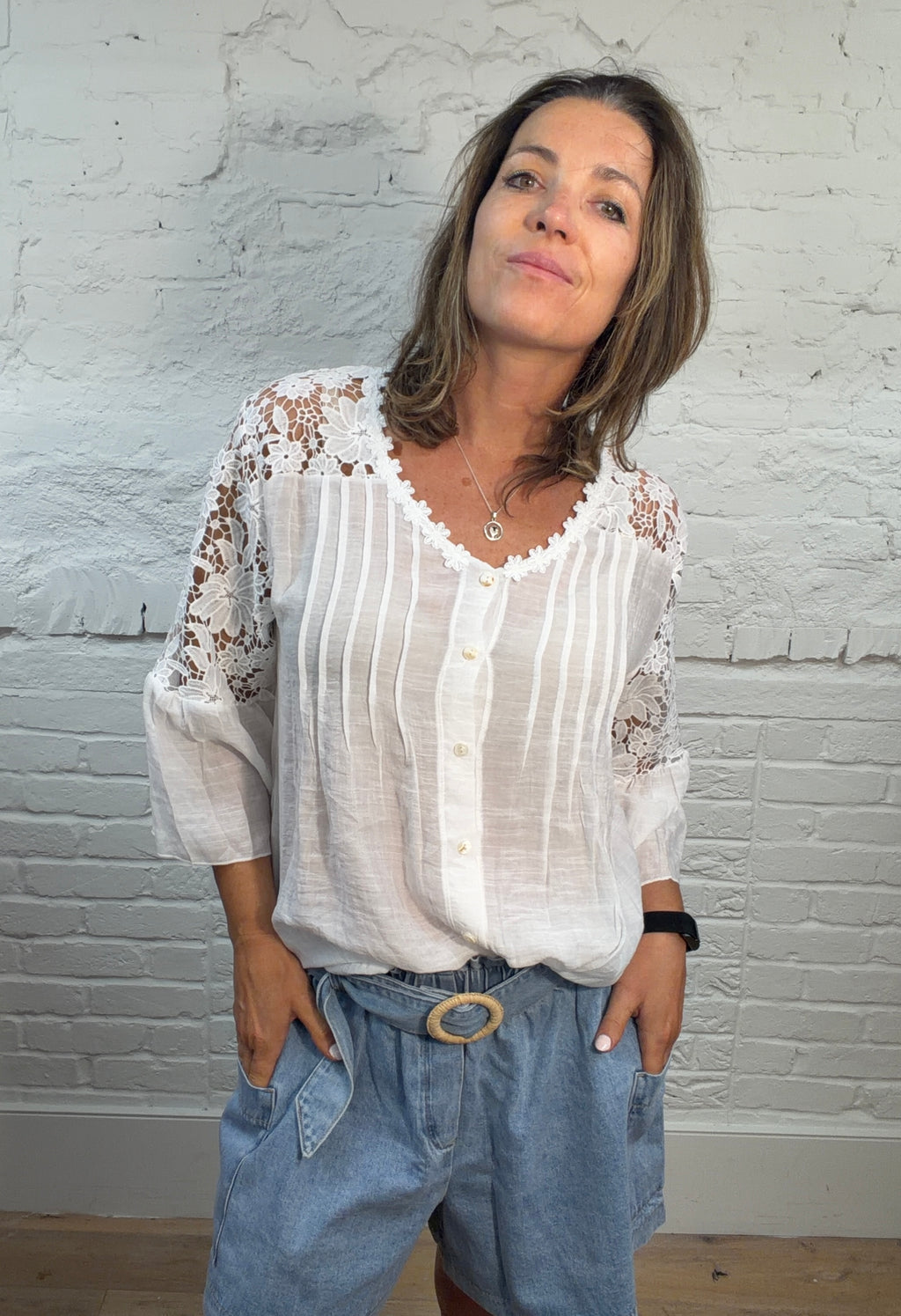 The Mireille Blouse