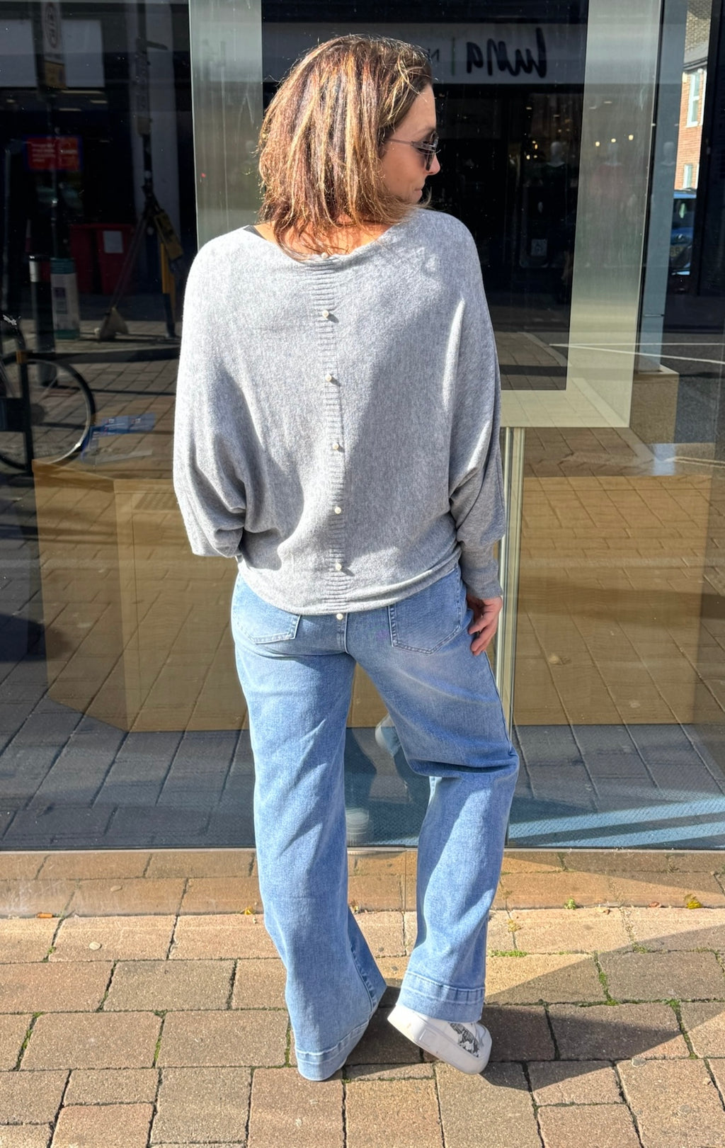 Penelope Pearl Back Jumper