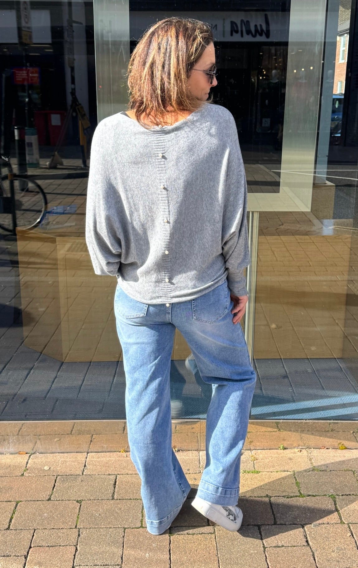 Penelope Pearl Back Jumper