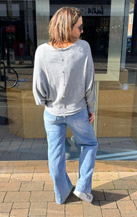 Penelope Pearl Back Jumper