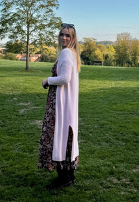 Long Side Slit Cardigan