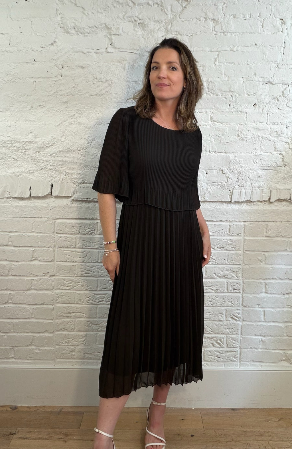 Anais Layered Chiffon Dress