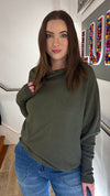 The Carrie Asymmetric Jumper