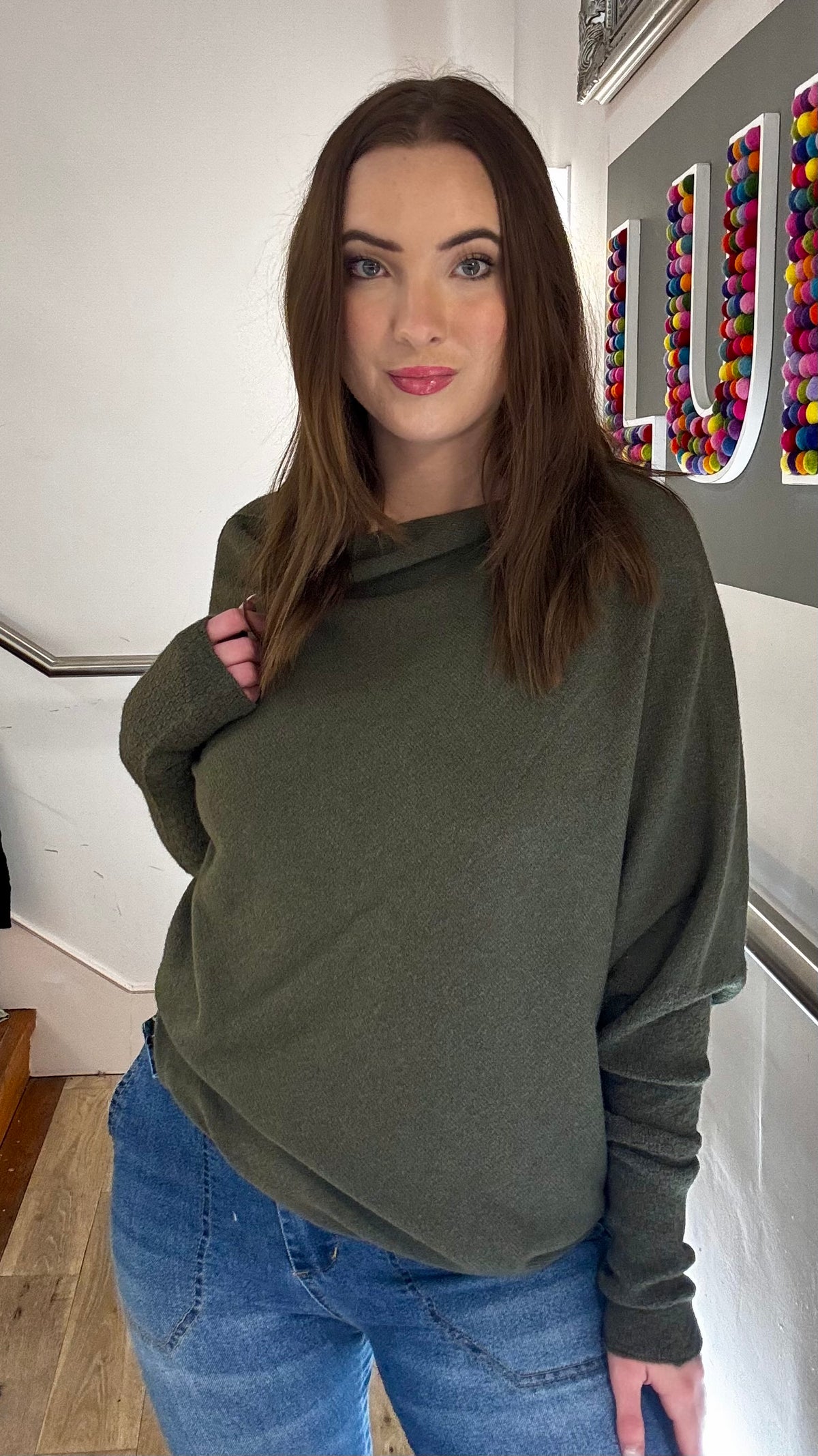 The Carrie Asymmetric Jumper