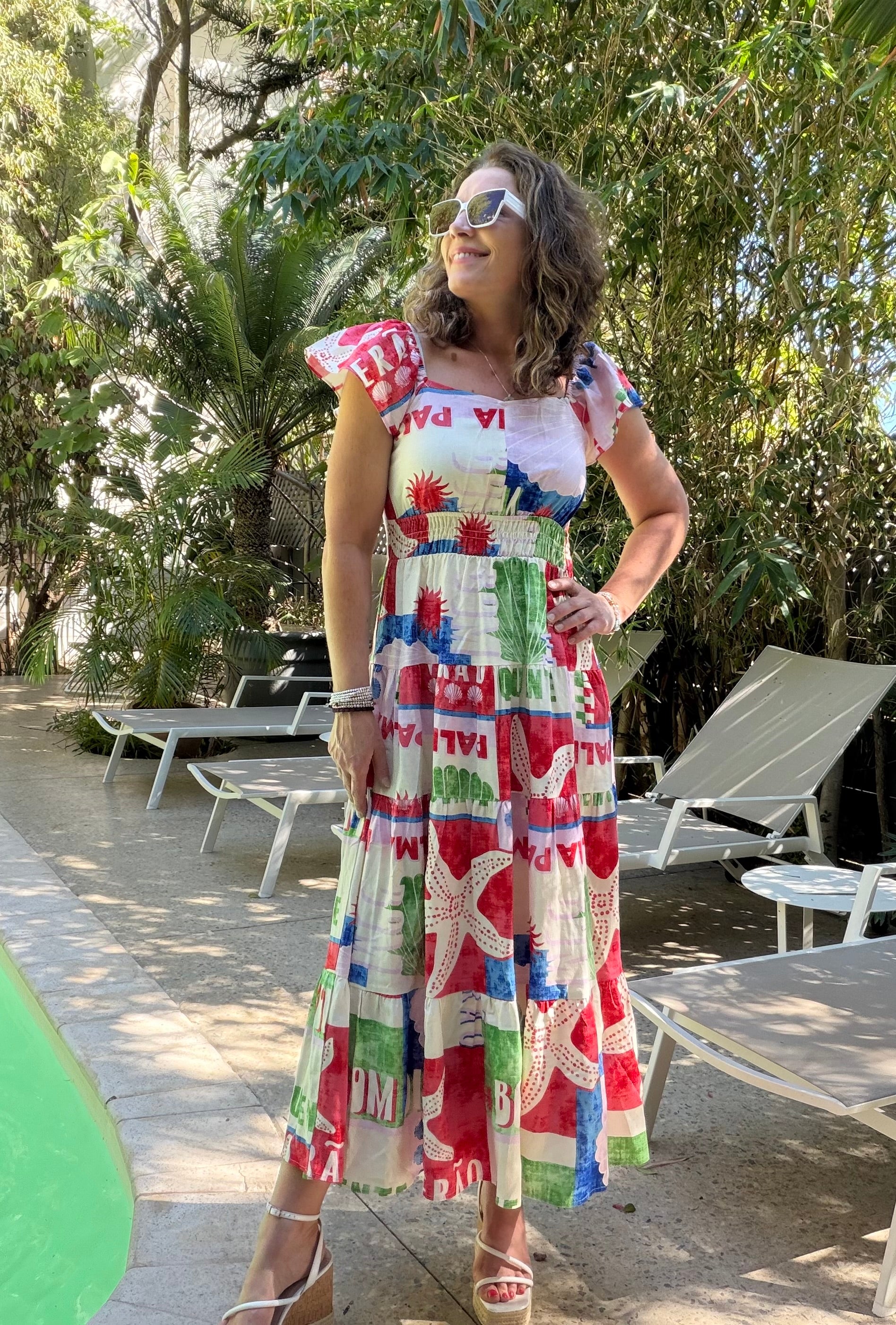 The Delphine Sea Shell Dress