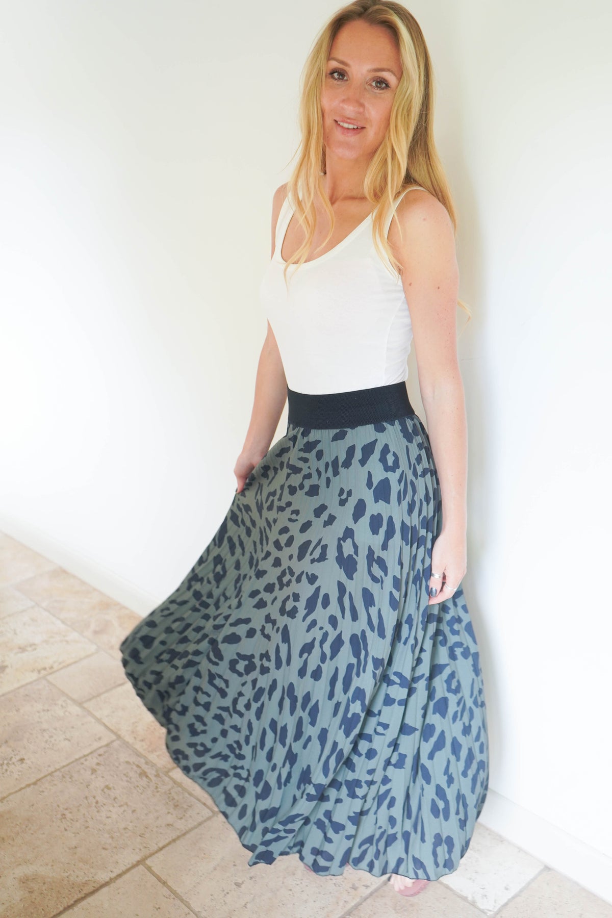 Cheetah Print Skirt