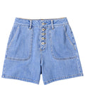 Jenna Patch Pocket Denim Shorts