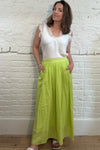 Amelia Cotton Maxi Skirt
